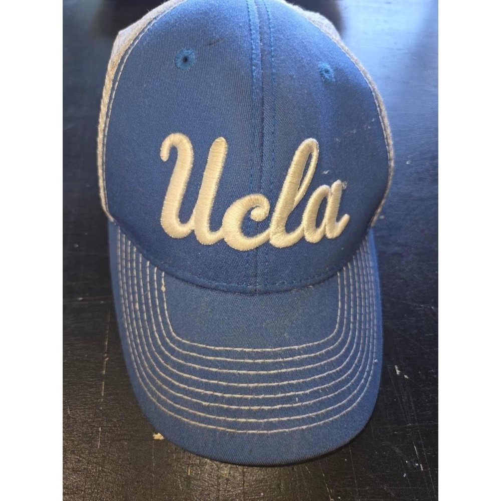 Legacy UCLA Bruins Trucker Hat Blue White Mesh Snapback Cap  College Baseball